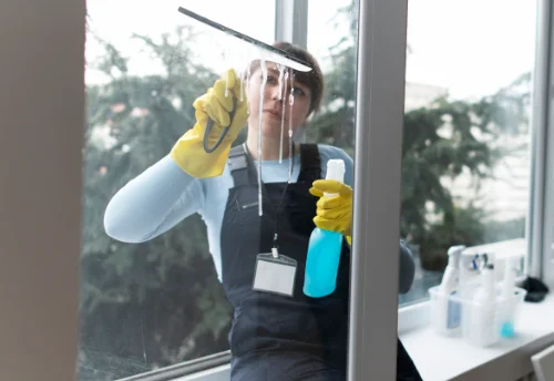 Nettoyage de vitres intérieures et extérieures à Saint-Aquilin